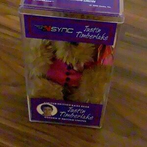 LIMITED EDITION Justin Timberlake Bear 2000
